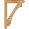 Ekena Millwork Imperial Craftsman Rough Sawn Bracket, Western Red Cedar, 4"W x 28"D x 40"H BKT04X28X40IMP04RWR - alternate 2